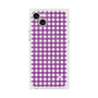 プレミアムパネル with MagSafe［ Checkered Purple - ギンガムチェック パープル ］