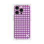 プレミアムパネル with MagSafe［ Checkered Purple - ギンガムチェック パープル ］