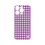 プレミアムパネル with MagSafe［ Checkered Purple - ギンガムチェック パープル ］