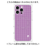 プレミアムパネル with MagSafe［ Checkered Purple - ギンガムチェック パープル ］