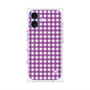 プレミアムパネル with MagSafe［ Checkered Purple - ギンガムチェック パープル ］