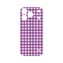 プレミアムパネル with MagSafe［ Checkered Purple - ギンガムチェック パープル ］