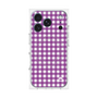 プレミアムパネル with MagSafe［ Checkered Purple - ギンガムチェック パープル ］