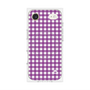 プレミアムパネル with MagSafe［ Checkered Purple - ギンガムチェック パープル ］