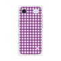 プレミアムパネル with MagSafe［ Checkered Purple - ギンガムチェック パープル ］