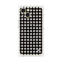 プレミアムパネル with MagSafe［ Checkered Purple - ギンガムチェック ブラック ］