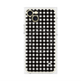 プレミアムパネル with MagSafe［ Checkered Purple - ギンガムチェック ブラック ］