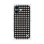 プレミアムパネル with MagSafe［ Checkered Purple - ギンガムチェック ブラック ］