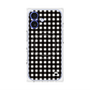 プレミアムパネル with MagSafe［ Checkered Purple - ギンガムチェック ブラック ］