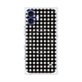 プレミアムパネル with MagSafe［ Checkered Purple - ギンガムチェック ブラック ］