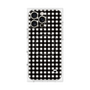 プレミアムパネル with MagSafe［ Checkered Purple - ギンガムチェック ブラック ］