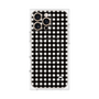 プレミアムパネル with MagSafe［ Checkered Purple - ギンガムチェック ブラック ］