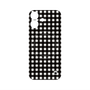 プレミアムパネル with MagSafe［ Checkered Purple - ギンガムチェック ブラック ］
