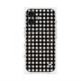 プレミアムパネル with MagSafe［ Checkered Purple - ギンガムチェック ブラック ］