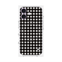 プレミアムパネル with MagSafe［ Checkered Purple - ギンガムチェック ブラック ］