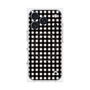 プレミアムパネル with MagSafe［ Checkered Purple - ギンガムチェック ブラック ］
