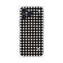プレミアムパネル with MagSafe［ Checkered Purple - ギンガムチェック ブラック ］