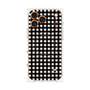 プレミアムパネル with MagSafe［ Checkered Purple - ギンガムチェック ブラック ］