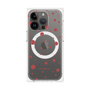 プレミアムパネル with MagSafe［ Dippin dots Red - ディッピンドッツ レッド ］