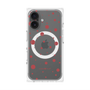 プレミアムパネル with MagSafe［ Dippin dots Red - ディッピンドッツ レッド ］