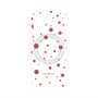 プレミアムパネル with MagSafe［ Dippin dots Red - ディッピンドッツ レッド ］