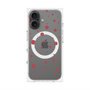 プレミアムパネル with MagSafe［ Dippin dots Red - ディッピンドッツ レッド ］