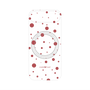プレミアムパネル with MagSafe［ Dippin dots Red - ディッピンドッツ レッド ］