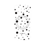プレミアムパネル with MagSafe［ Dippin dots Black - ディッピンドッツ ブラック ］