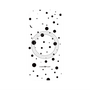 プレミアムパネル with MagSafe［ Dippin dots Black - ディッピンドッツ ブラック ］