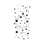 プレミアムパネル with MagSafe［ Dippin dots Black - ディッピンドッツ ブラック ］