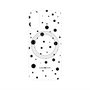 プレミアムパネル with MagSafe［ Dippin dots Black - ディッピンドッツ ブラック ］