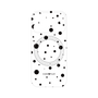 プレミアムパネル with MagSafe［ Dippin dots Black - ディッピンドッツ ブラック ］