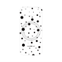 プレミアムパネル with MagSafe［ Dippin dots Black - ディッピンドッツ ブラック ］