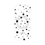プレミアムパネル with MagSafe［ Dippin dots Black - ディッピンドッツ ブラック ］