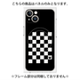 プレミアムパネル with MagSafe［ Racing checkered flag - レーシングチェッカーフラッグ ］