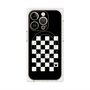 プレミアムパネル with MagSafe［ Racing checkered flag - レーシングチェッカーフラッグ ］