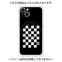 プレミアムパネル with MagSafe［ Racing checkered flag - レーシングチェッカーフラッグ ］