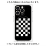 プレミアムパネル with MagSafe［ Racing checkered flag - レーシングチェッカーフラッグ ］