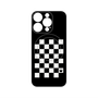 プレミアムパネル with MagSafe［ Racing checkered flag - レーシングチェッカーフラッグ ］