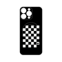 プレミアムパネル with MagSafe［ Racing checkered flag - レーシングチェッカーフラッグ ］