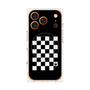 プレミアムパネル with MagSafe［ Racing checkered flag - レーシングチェッカーフラッグ ］