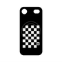 プレミアムパネル with MagSafe［ Racing checkered flag - レーシングチェッカーフラッグ ］