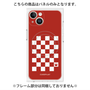 プレミアムパネル with MagSafe［ Racing checkered flag Red - レーシングチェッカーフラッグ レッド ］