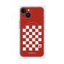 プレミアムパネル with MagSafe［ Racing checkered flag Red - レーシングチェッカーフラッグ レッド ］