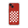 プレミアムパネル with MagSafe［ Racing checkered flag Red - レーシングチェッカーフラッグ レッド ］