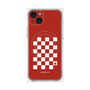 プレミアムパネル with MagSafe［ Racing checkered flag Red - レーシングチェッカーフラッグ レッド ］