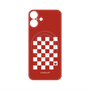 プレミアムパネル with MagSafe［ Racing checkered flag Red - レーシングチェッカーフラッグ レッド ］