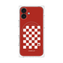 プレミアムパネル with MagSafe［ Racing checkered flag Red - レーシングチェッカーフラッグ レッド ］