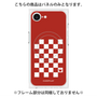 プレミアムパネル with MagSafe［ Racing checkered flag Red - レーシングチェッカーフラッグ レッド ］