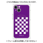 プレミアムパネル with MagSafe［ Racing checkered flag Purple - レーシングチェッカーフラッグ パープル ］